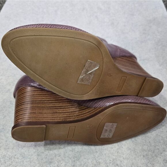 🐢 Journee Collection Glam Vegan Snake Skin Side Zip Boots.  Size 11. - Picture 8 of 13